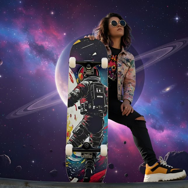Skate Realidade Destruída - Astronauta do Cruzador Cósmi (Criador carregado)