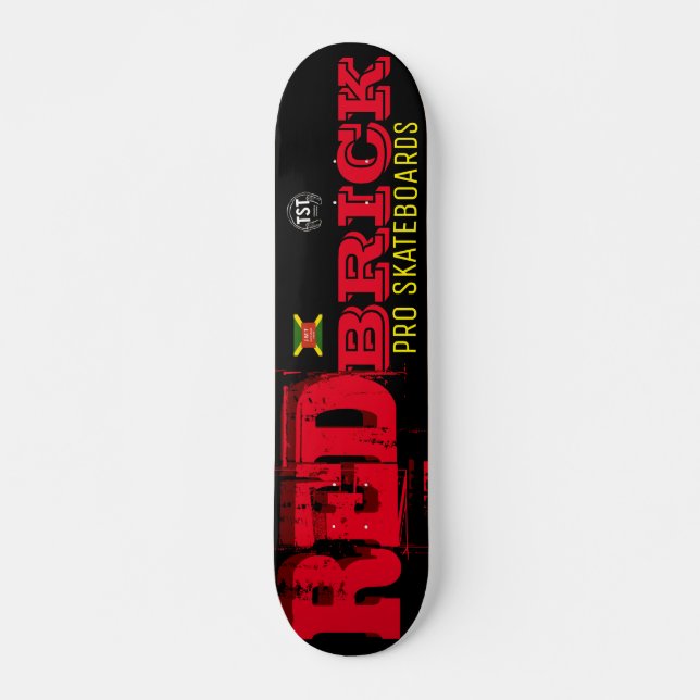 Skate RED BRICK Skateboard, Deck 7¾" (Frente)
