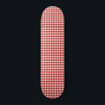 Skate Red Cottagecore Gingham Checks<br><div class="desc">Red Cottagecore Gingham - design estética da moenda</div>