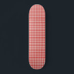 Skate Red Cottagecore Gingham Checks<br><div class="desc">Red Cottagecore Gingham - design estética da moenda</div>