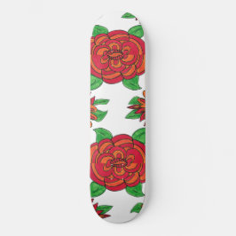 Skate Red Hot Flower