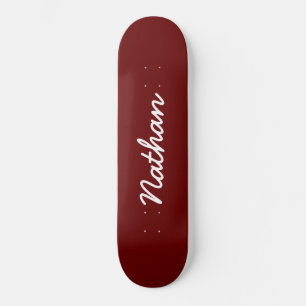 Skate Red Personalizável
