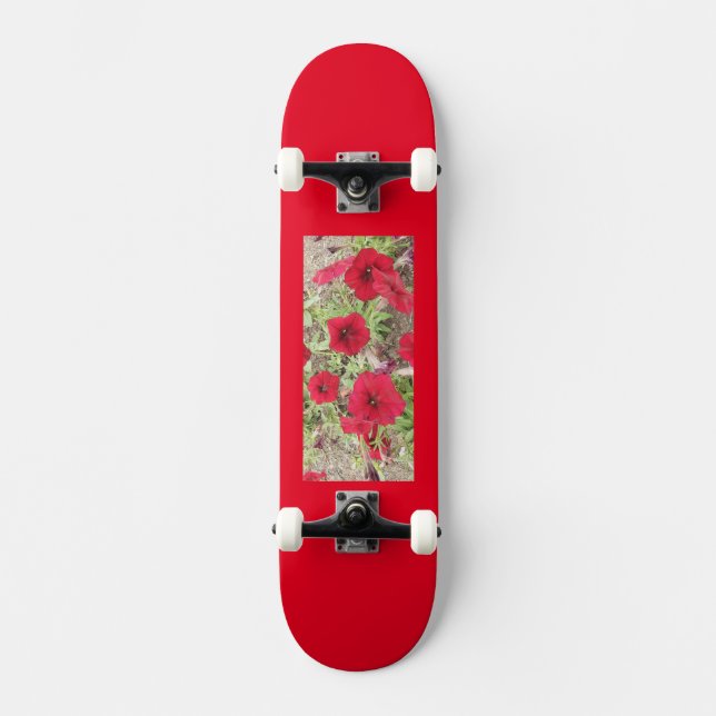 Skate Red Petunias (Frente)
