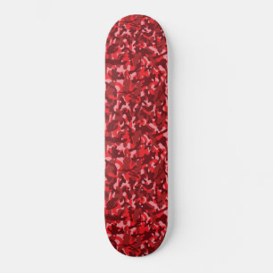 Skate Red Salmon Camouflage