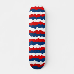 Skate Red, White and Blue Pattern