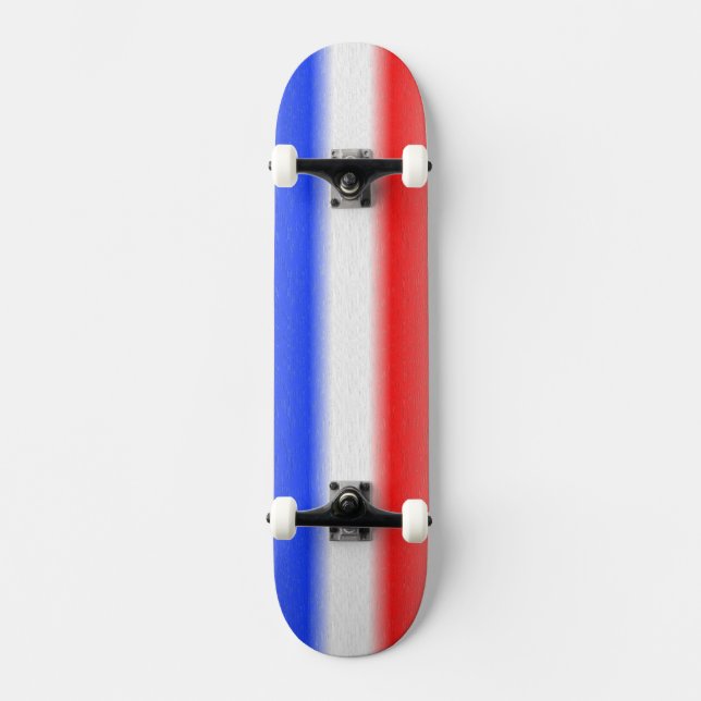 Skate Red White and Blue Stripe of the American Flag (Frente)