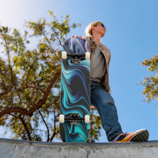Skate Redemoinho abstrato