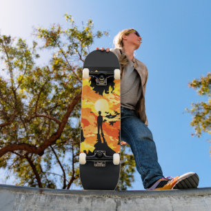 Skate Redemoinho abstrato