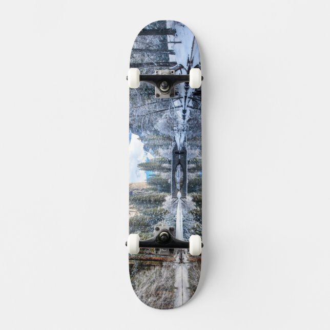 Skate Reflexão do inverno em Yosemite (Frente)