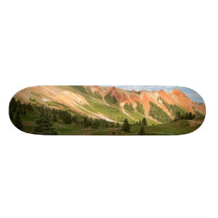 Skate Reflexão vermelha da montanha