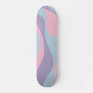 Skate Refluxo e Fluxo 4 em Azul, Rosa e Lilás