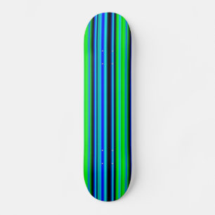 Skate Regenbogen em grün blau schwarz