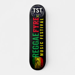 skate REGGAE FYRE, deck de 7 ¾"