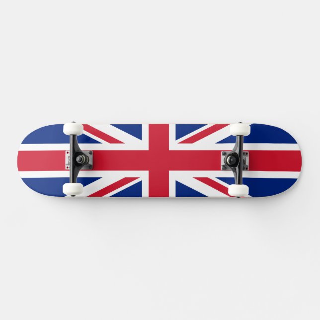 Skate Reino Unido União Jack Flag das Colônias britânica (Horz)