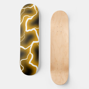 Skate Relâmpago Elétrico Amarelo