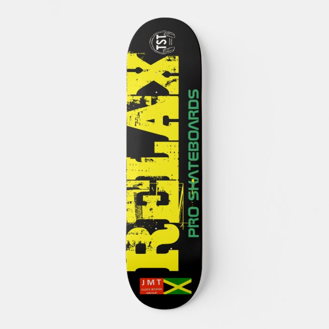 SKATE RELAX SKATEBOARDS  / JMT EUA (Frente)