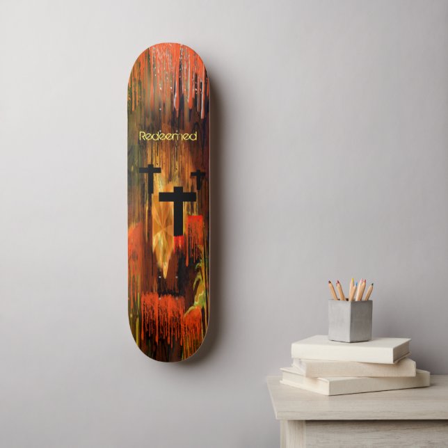 Skate Resgatado (Arte de parede)