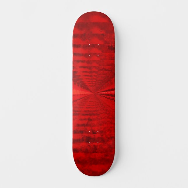Skate Resplandecente Vermelho Brilhante (Frente)