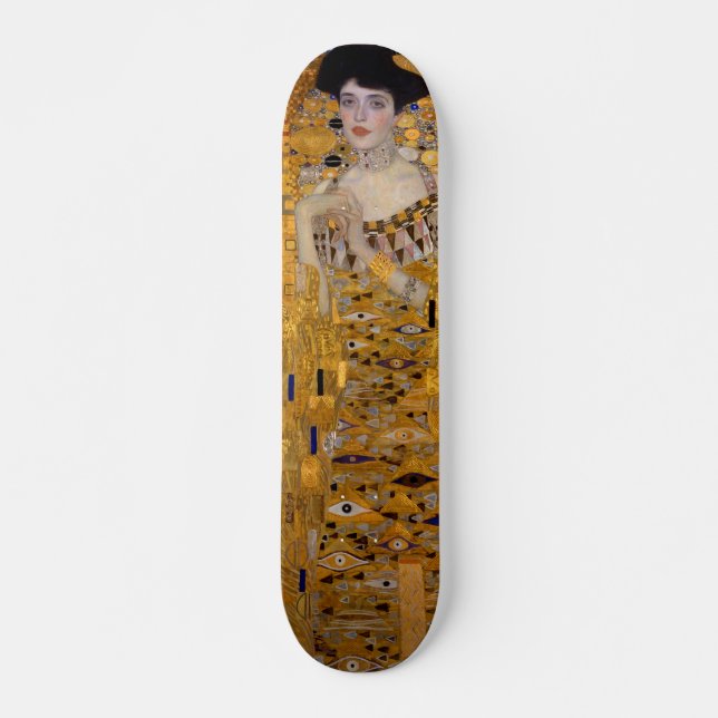 Skate Retrato de Adele Bloch-Bauer por Gustavo Klimt (Frente)