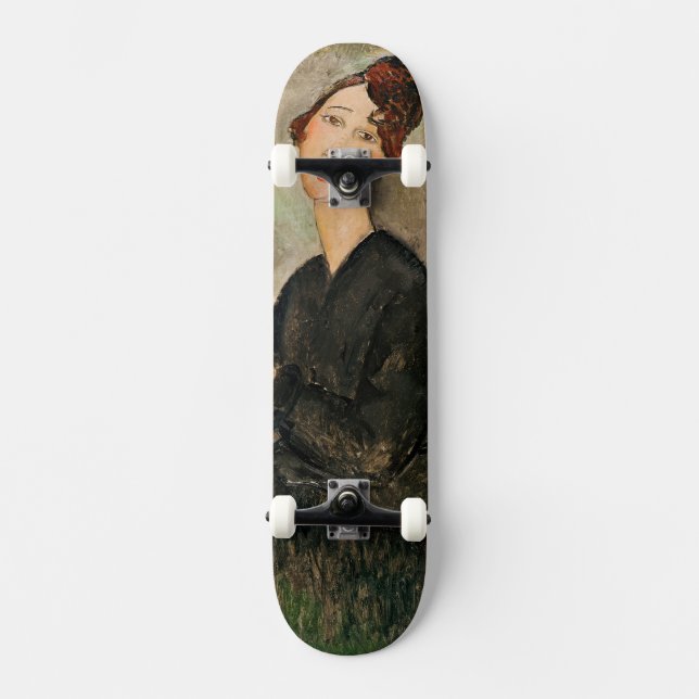 Skate Retrato de Dedie Hayden, 1918 (Frente)