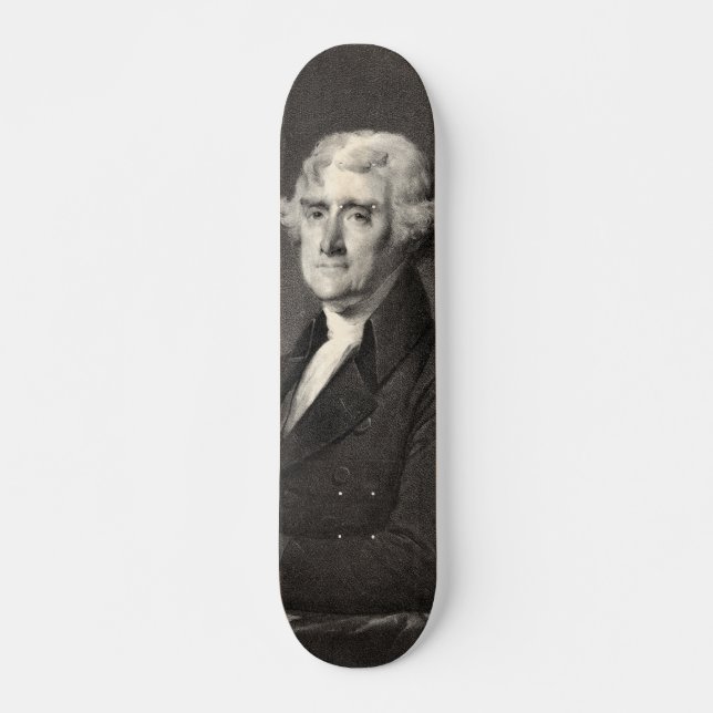 Skate Retrato de Thomas Jefferson (Frente)
