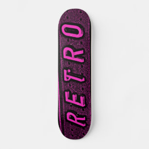 Skate Retro - Magenta e Preto