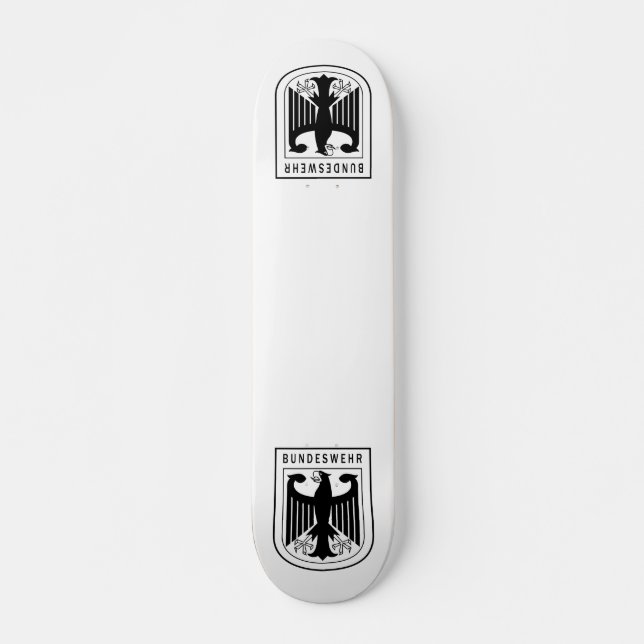 Skate Retro - República Federal da Alemanha Bundeswehr (Frente)