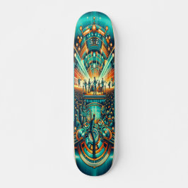 Skate "Retro Rhythms Festival Deck"