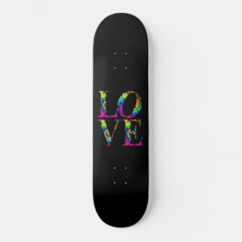 Skate Retro Tie Dye Love