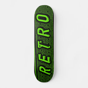 Skate Retroativo - Verde e Preto