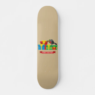 Skate Robin Bonito E Os Quatro Presentes Coloridos