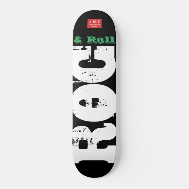SKATE ROCK AND ROLL SKATEBOARDS / JMT EUA (Frente)