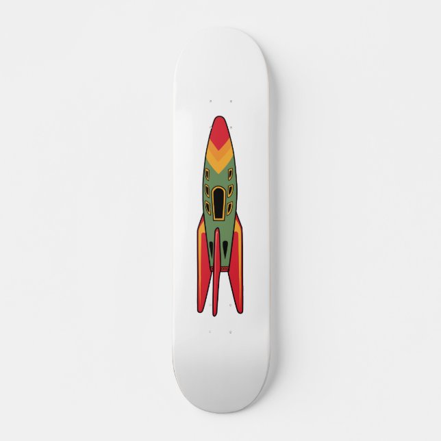 Skate Rocket Retro - Cor (Frente)