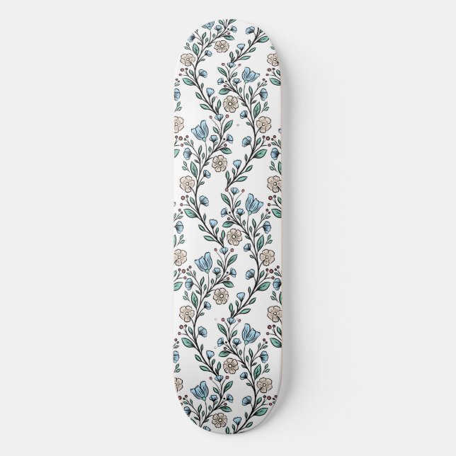 Skate Rococo pattern (Frente)