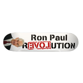 Skate Ron Paul Revolução