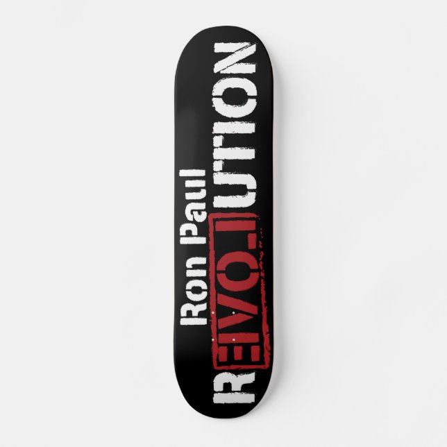 skate Ron Paul Revolution (Frente)
