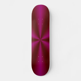 Skate Rosa Carmesim Arco-íris Vermelho