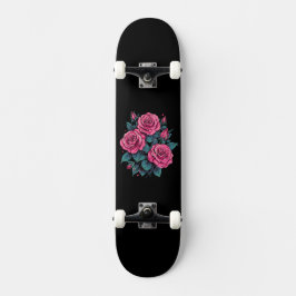 Skate Rosa Cor-de-Rosa
