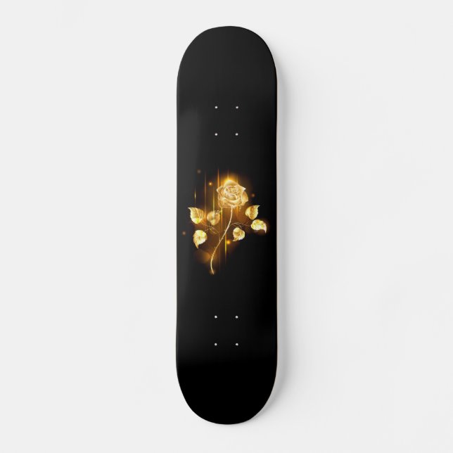 Skate rosa do ouro ( rosa dourado ) (Frente)