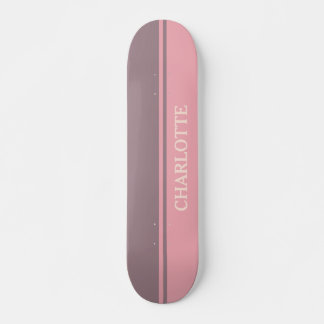 Skate Rosa Dusty e Roxo Dusty