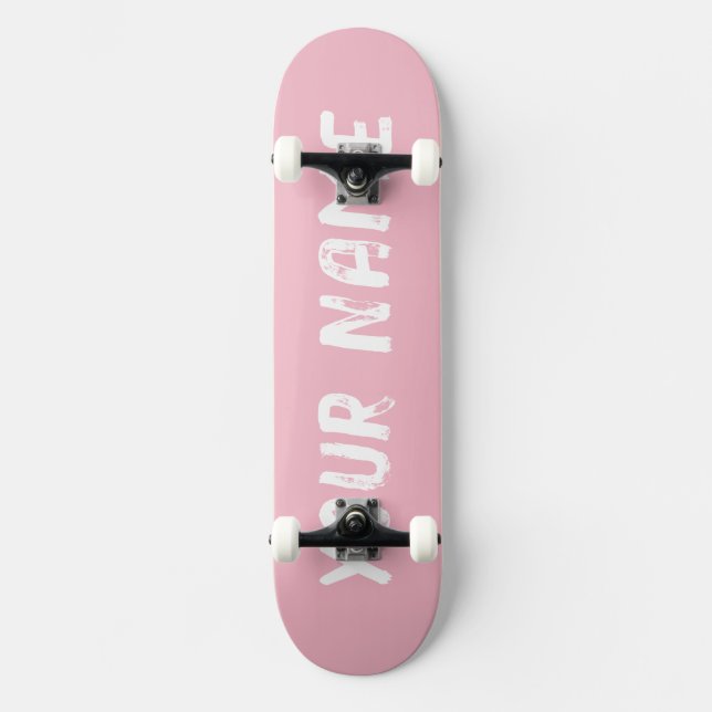 Skate Rosa Fofo (Frente)