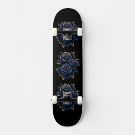 Skate Rosa preto