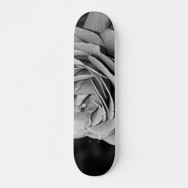 Skate Rosa preto e branco (Frente)