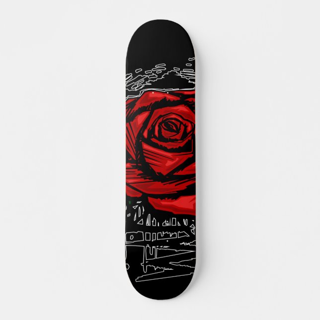 Skate Rosa resistente (Frente)