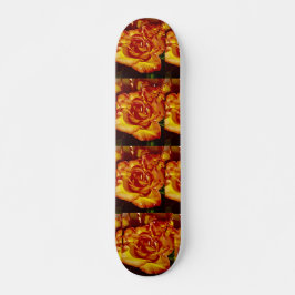 Skate Rosas de laranja, 7, 3/4"
