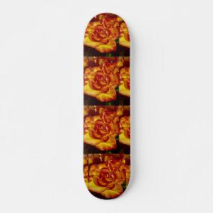 Skate Rosas de laranja, 7, 3/4"