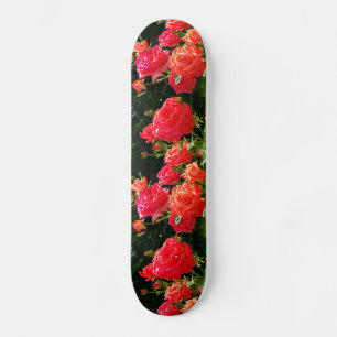 Skate Rosas Românticos de Coral