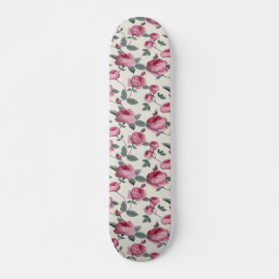 Skate Rosas Rosa