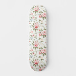 Skate Rosas Rosa Escamosas e Bonitas Todos os padrões