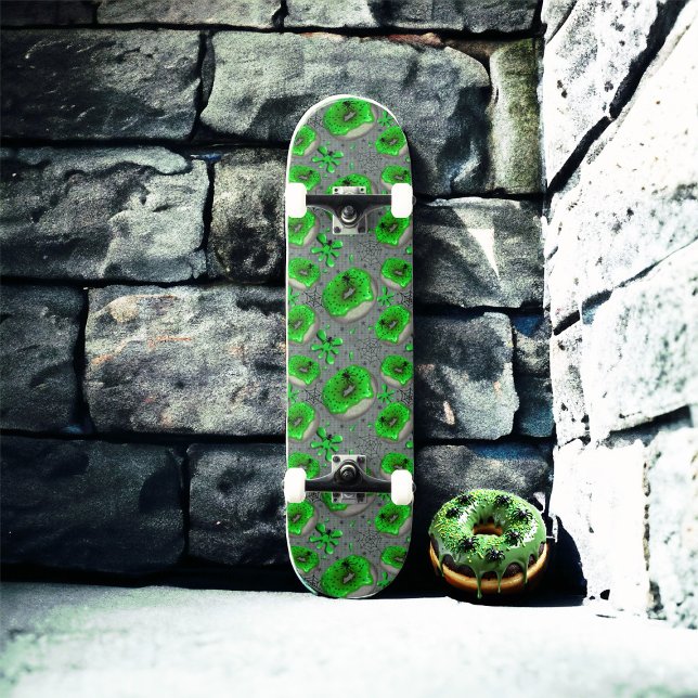 Skate Rosquinhas de lodo verde zombie (Criador carregado)
